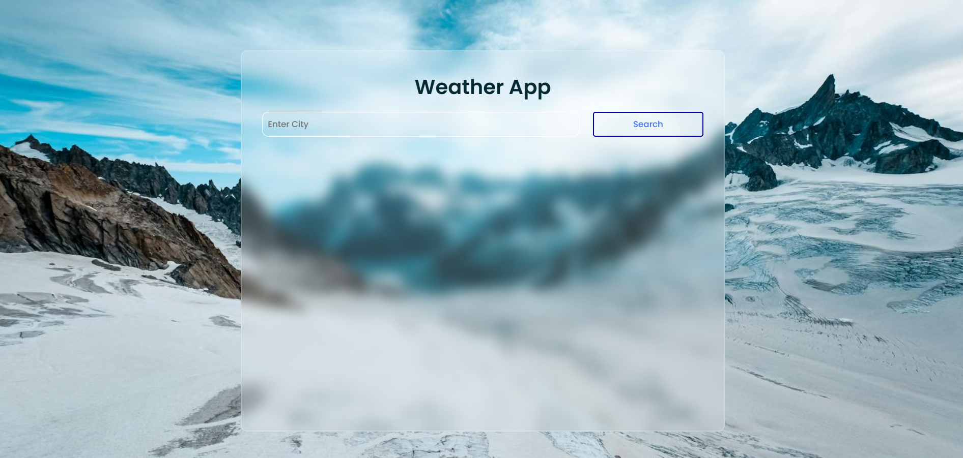Weather Application